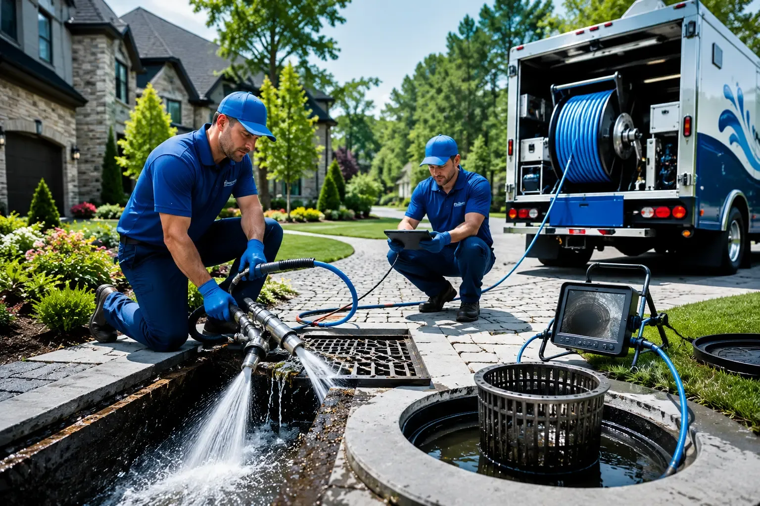 Local outdoor drain cleaning professionals in Baker, LA