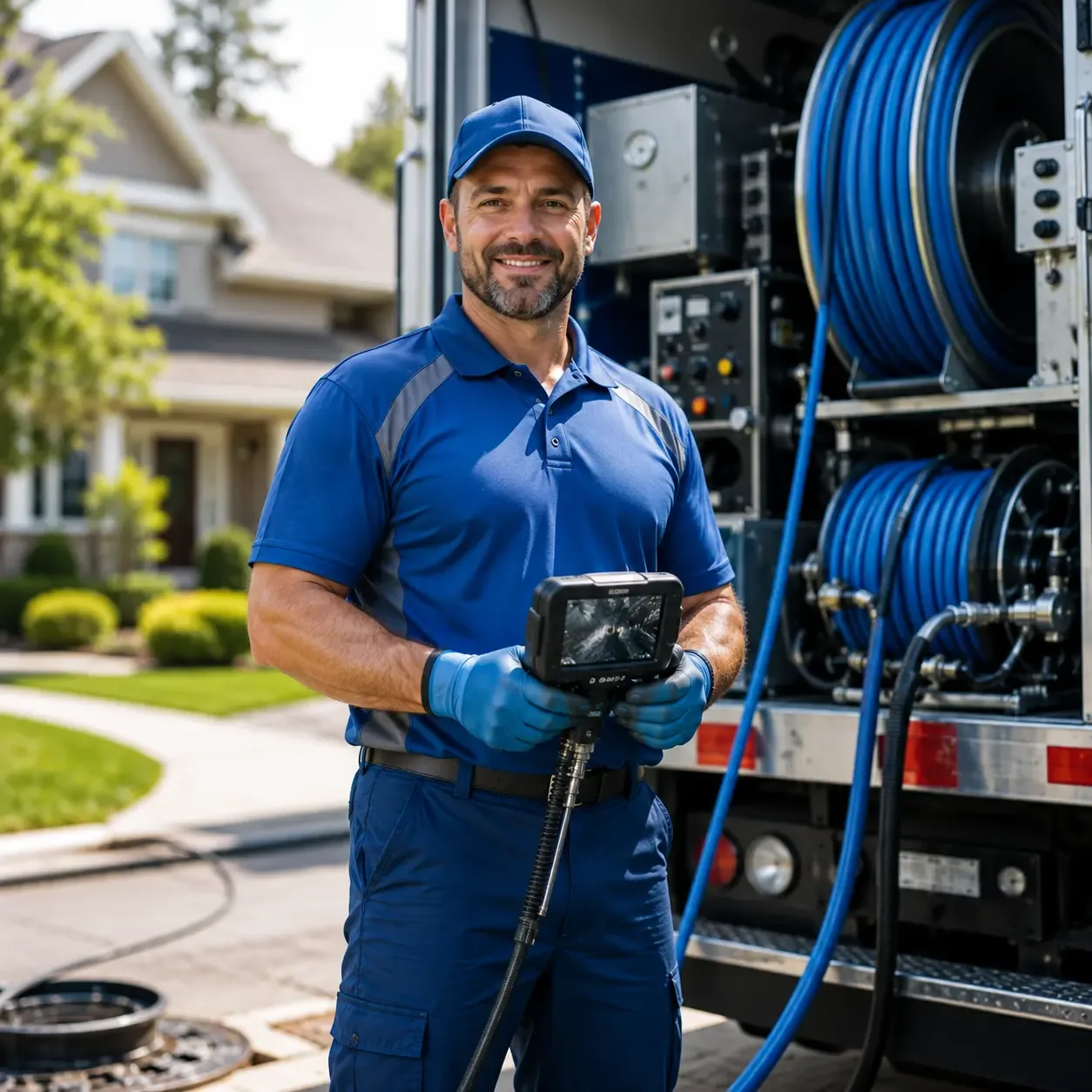 Local outdoor drain cleaning specialists in Baker, LA